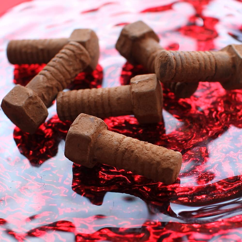 アンティーク雑貨 choco.ball Amazon.co.jp: White Day Choco Funny Chocolate Screw Choco